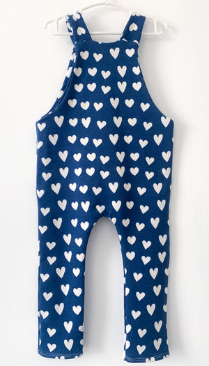 
            
                Load image into Gallery viewer, Overall - Hearts Royal Blue
            
        