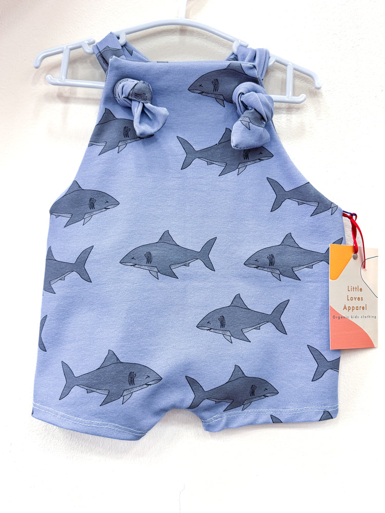 Overall Shorts  - Shark