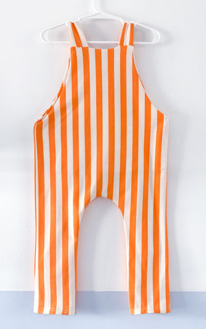 Overall   - Orange Stripe