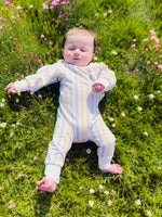 Baby Grow - Pastel Stripes