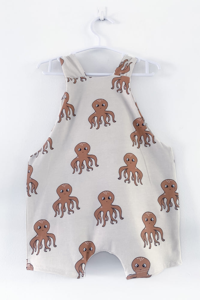 Overall Shorts - Octopus