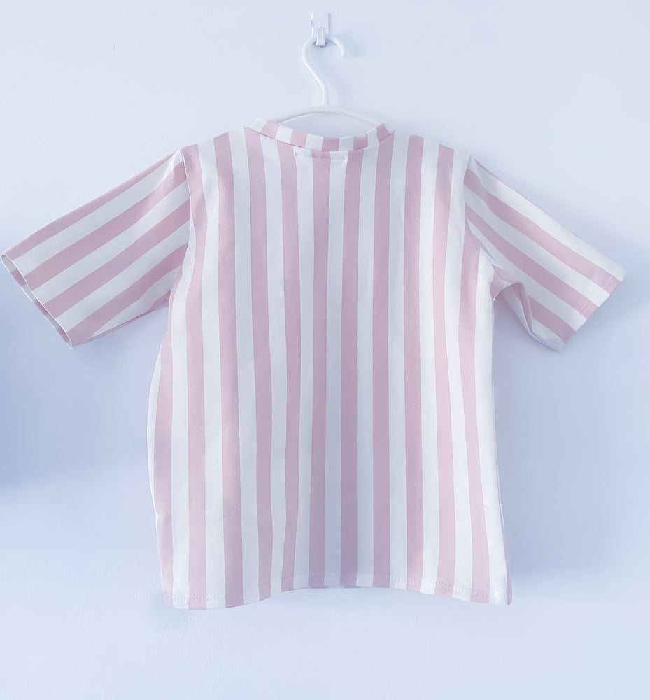 Tee - Pink Stripe