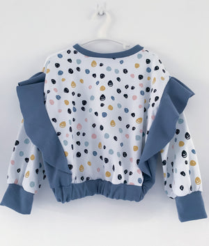 Flutter Block Sweater - Confetti