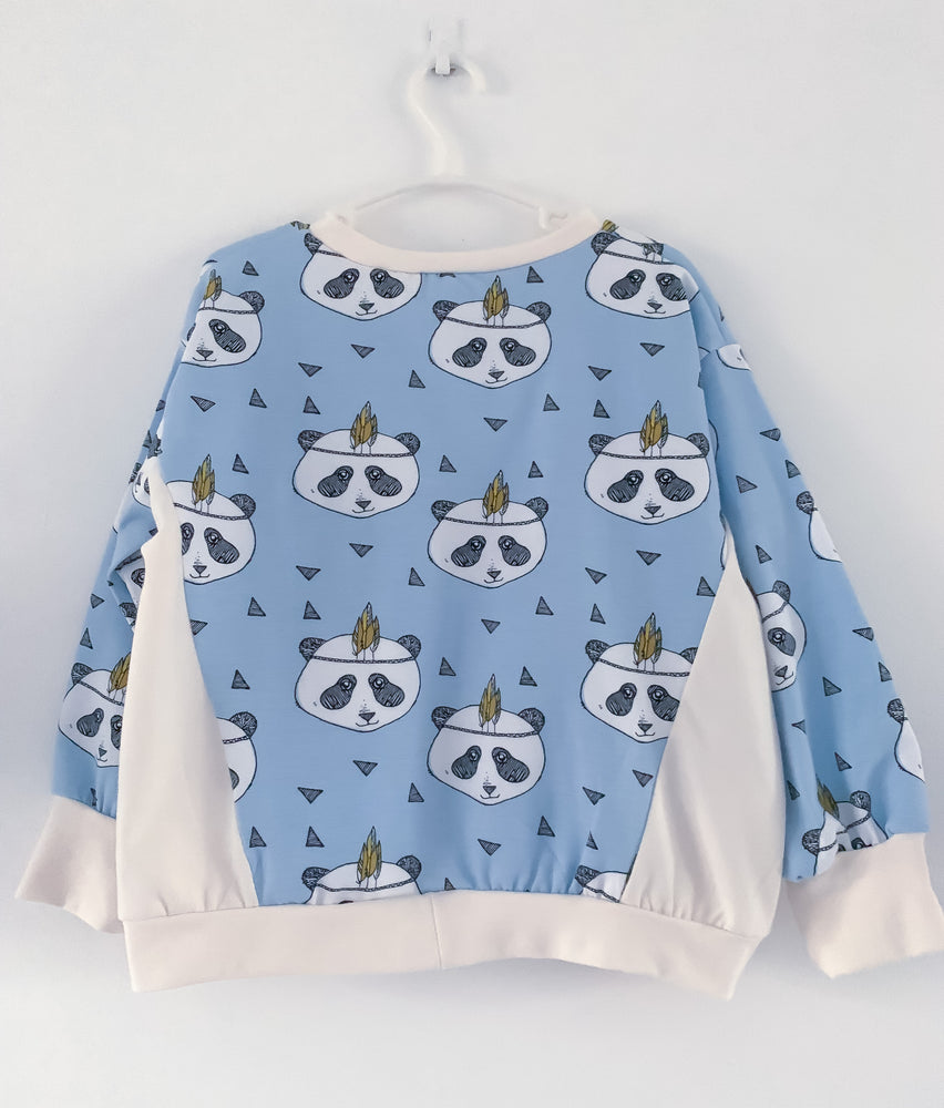 Block Sweater - Panda