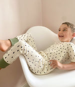 Snapless Romper - Seeds Creme