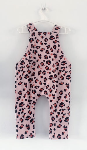 Overall  - Leopard Spots Pink